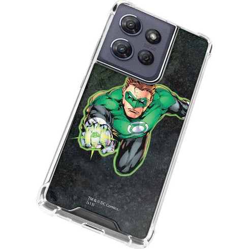 DC Comics Green Lantern Portrait Art by Jim Lee Moto G Play 5G (2025) Clear Case